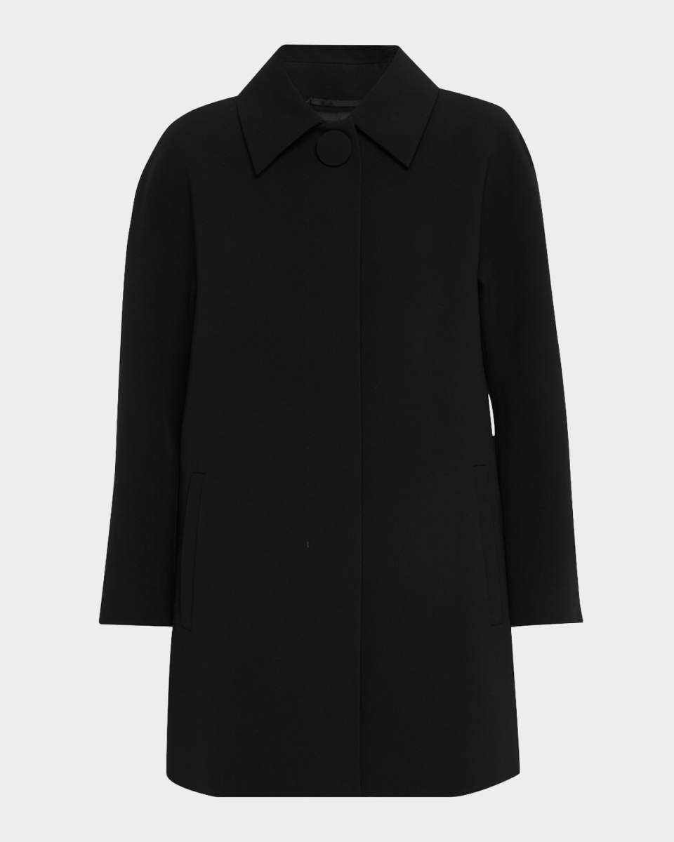 Oboe Button-Down A-Line Coat